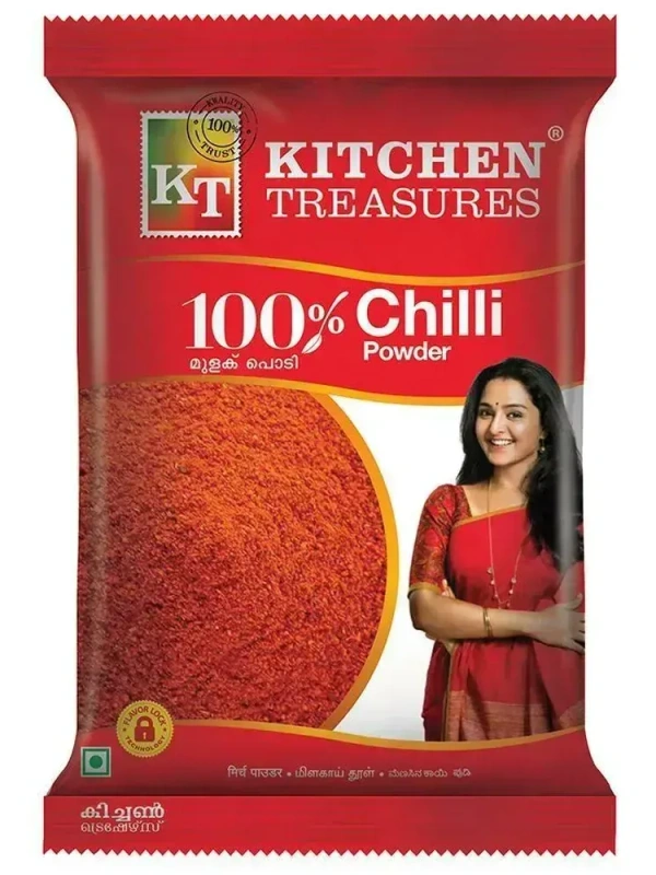 Kitchen Treasures Chilli Powder Pouch, 100g - 100g