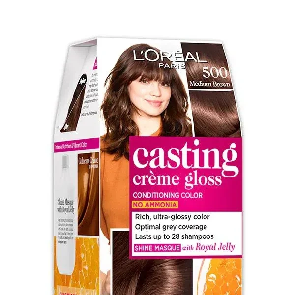 Loreal Paris Casting Creme Gloss Conditioning Color Shine Masque With Royal Jelly Carton, 159.5 ml - 159.5 ml