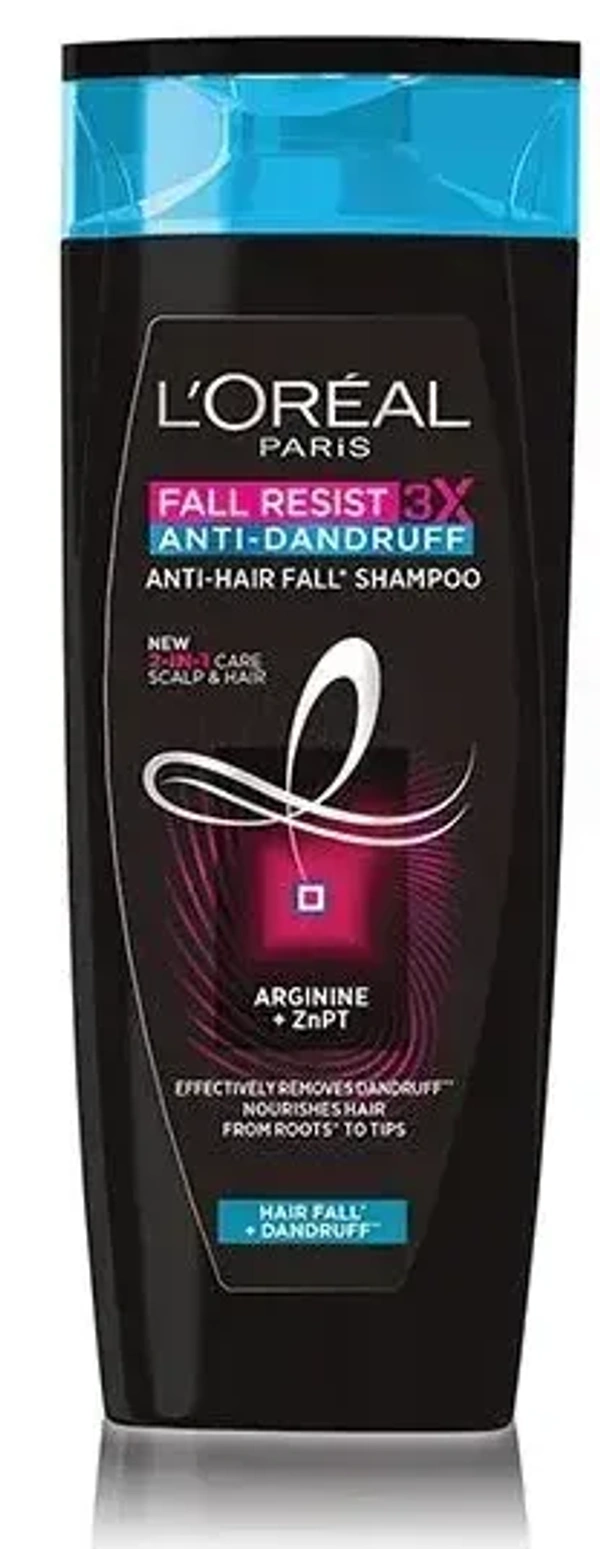 Loreal L'Oreal Paris Fall Resist 3x Anti Dandruff Shampoo, 175 ml - 175 ml