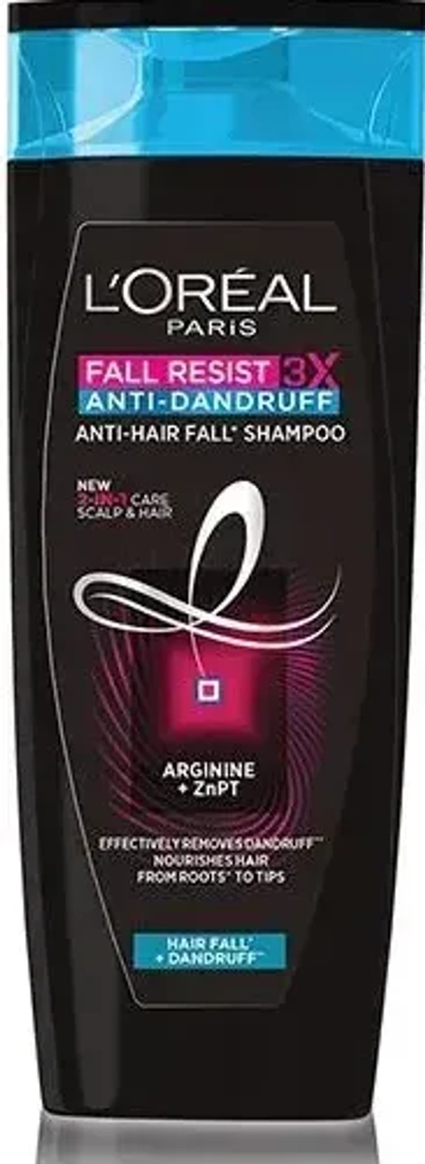 Loreal Paris Antidandruff Antihairfall Shampoo, 175ml - 175ml