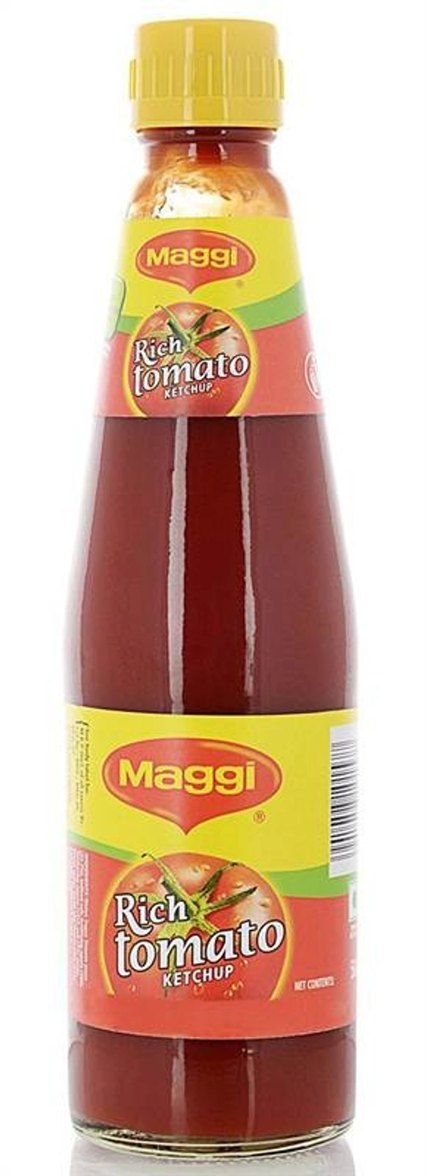 Maggi Rich Tomato Ketchupglass Bottle, 500g - 500g