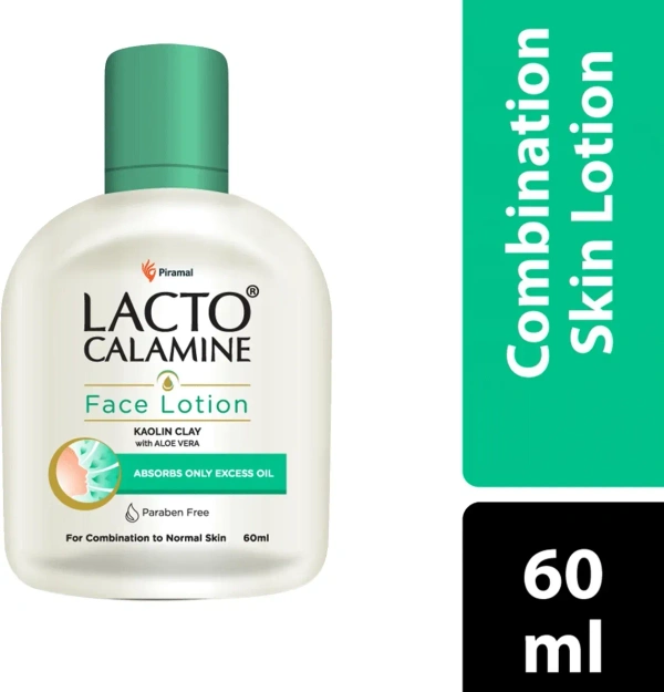 Lacto Calamine Daily Face Care Lotion Oil Balance Normal Skin 60ml - 60ml
