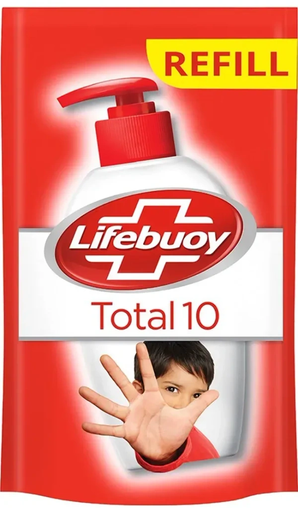 Lifebuoy Total 10 Activ Naturol Germ Protection Handwash Refill, 185 ml - 185ml