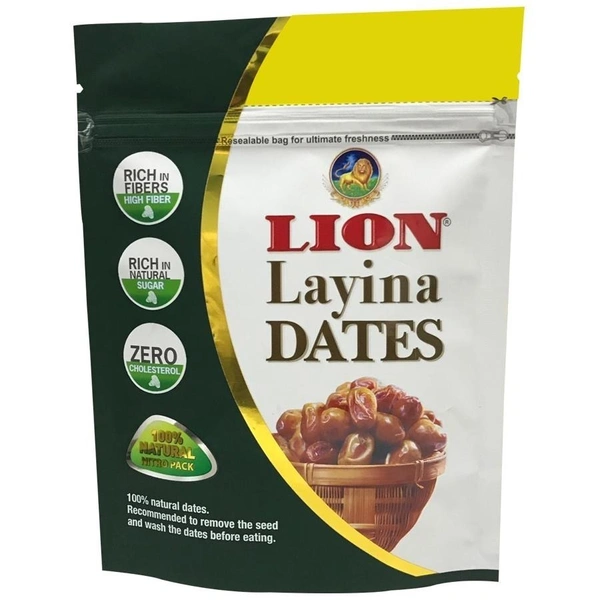 Lion Layina Dates Pouch, 250g - 250g