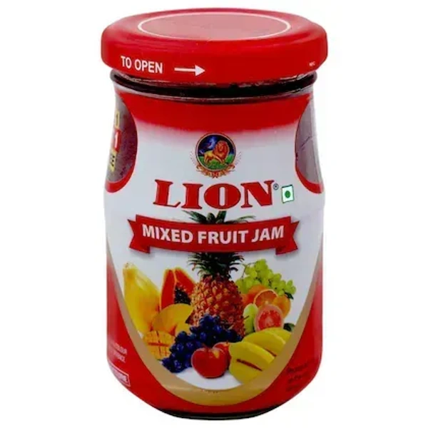 Lion Mixed Fruit + Pineapple Jam, 250g - 250g