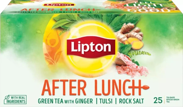 Lipton After Lunch Green Tea Bags, 25 Bags - 25 Bags