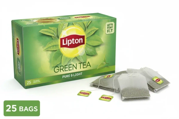 Lipton Green Tea  Pure & Light, 25 Bags - 25 Bags