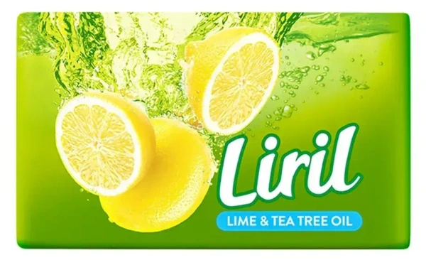 Liril Lemon& Tea Tree Oil Soap, 125g - 125g