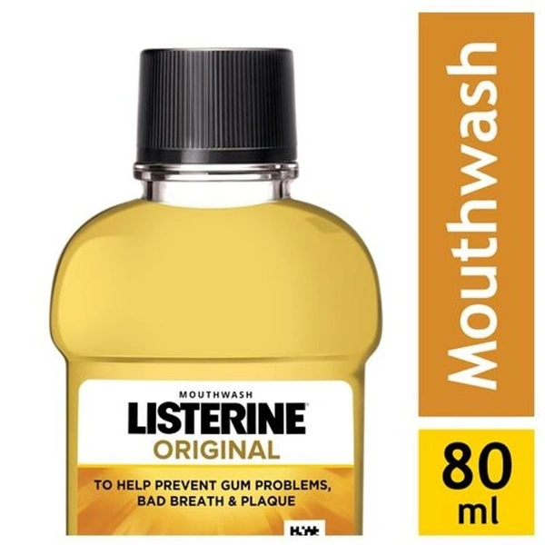 Listerine Original Mouth Wash, 80 ml - 80 ml
