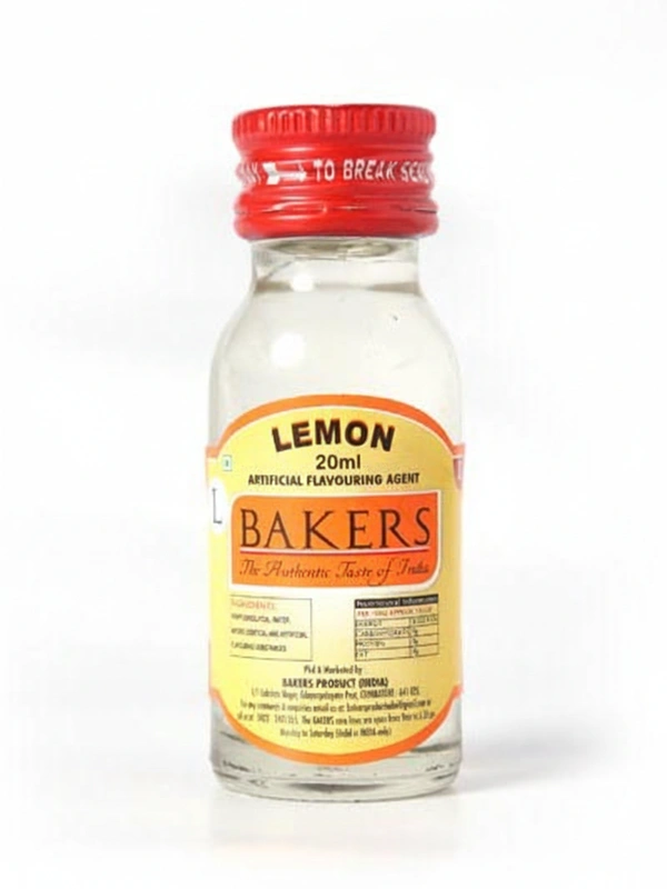 Bakers Lemon Artificial Flavouring Agent, 100ml - 100ml