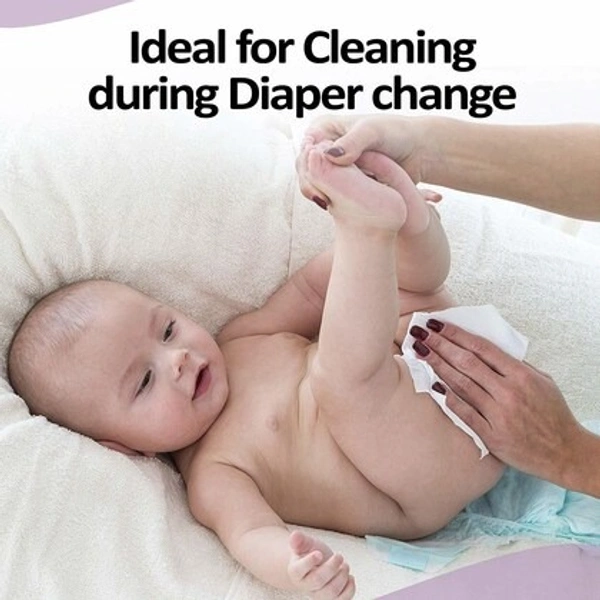 Luv Lap LuvLap Paraben Free Baby Wipes for Sensitive Skin, Fragrance Free, 72 Wipes