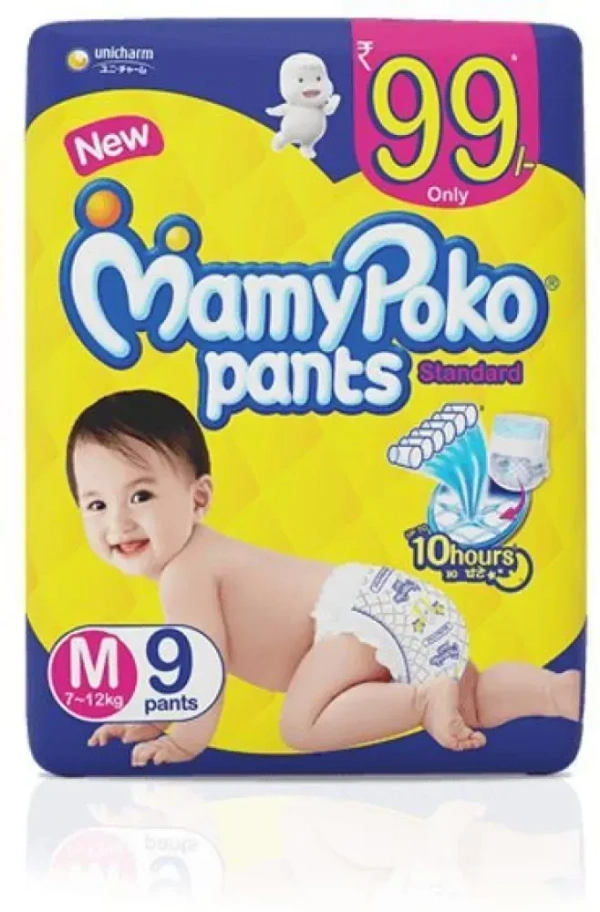 Mamy Poko MamyPoko Pants Standard Medium, 9 pants