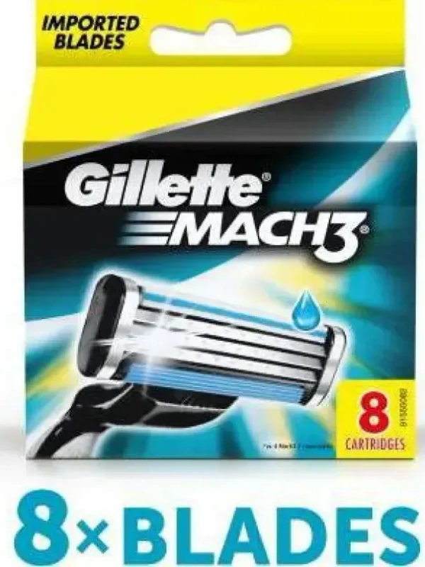 Gillette Mach3 Cart 8s Mach 3 Cart, 8 pcs - 8 pcs