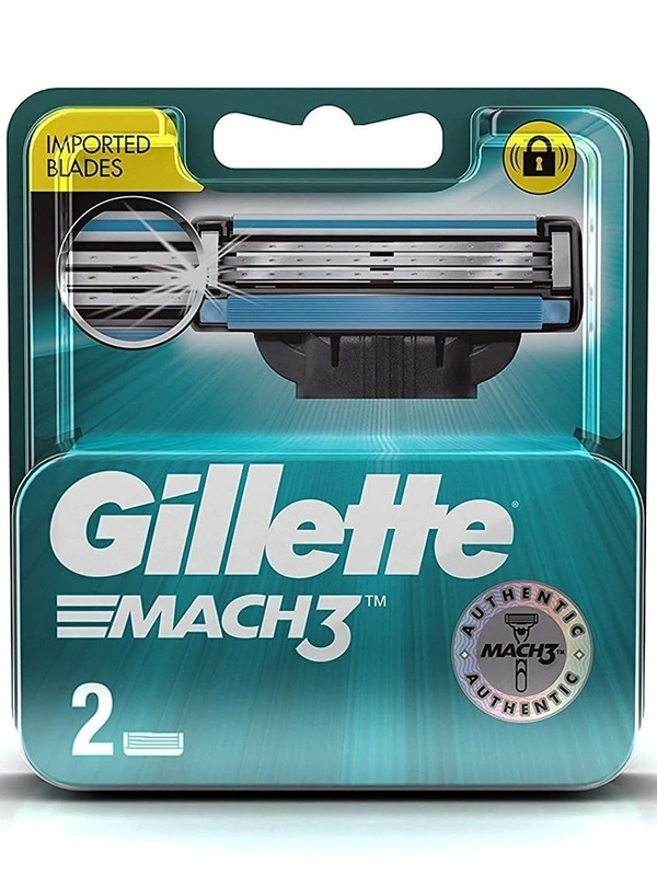 Gillette Mach 3 Start Cart 2s Imported Blades, 2 pcs - 2 pcs
