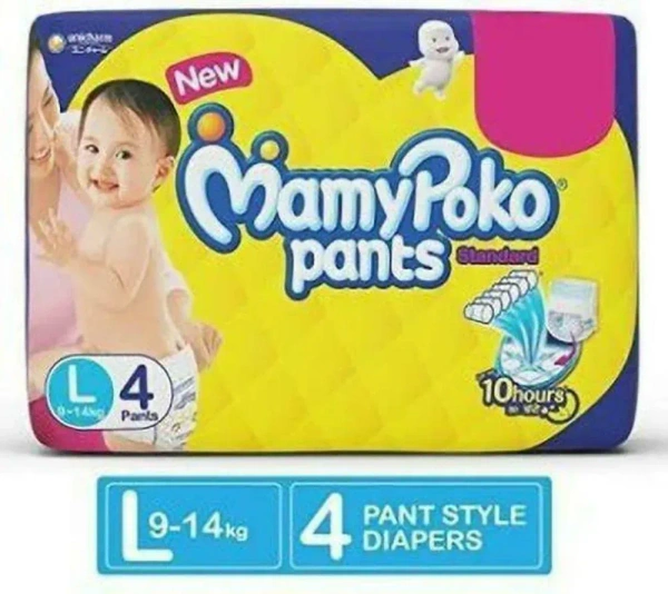 Mamy Poko MamyPoko Pants Standard Large, 4 pants