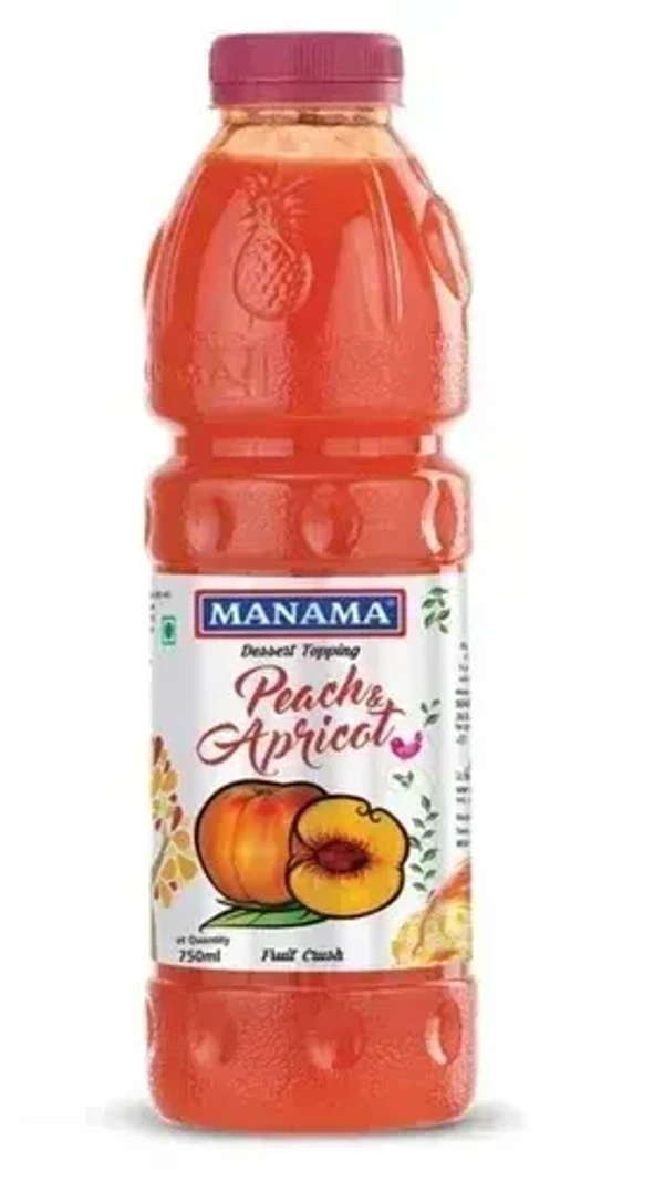Manama Peach & Apricot Crush 750ml - 750ml
