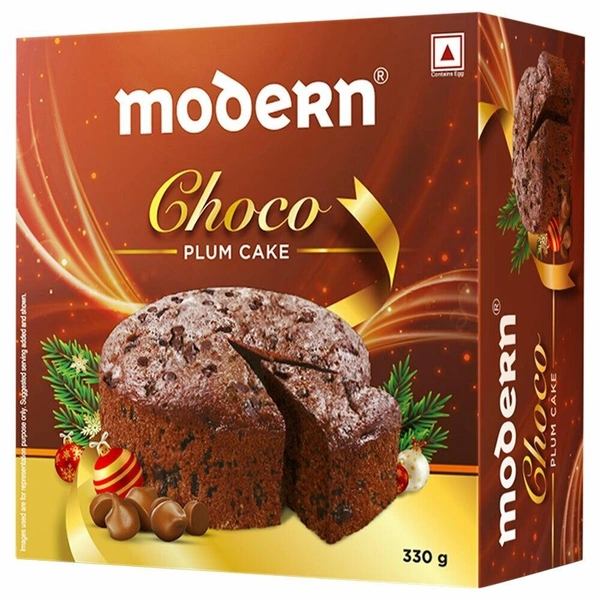 Modern Plum Celebration Cake - 330g - 330g