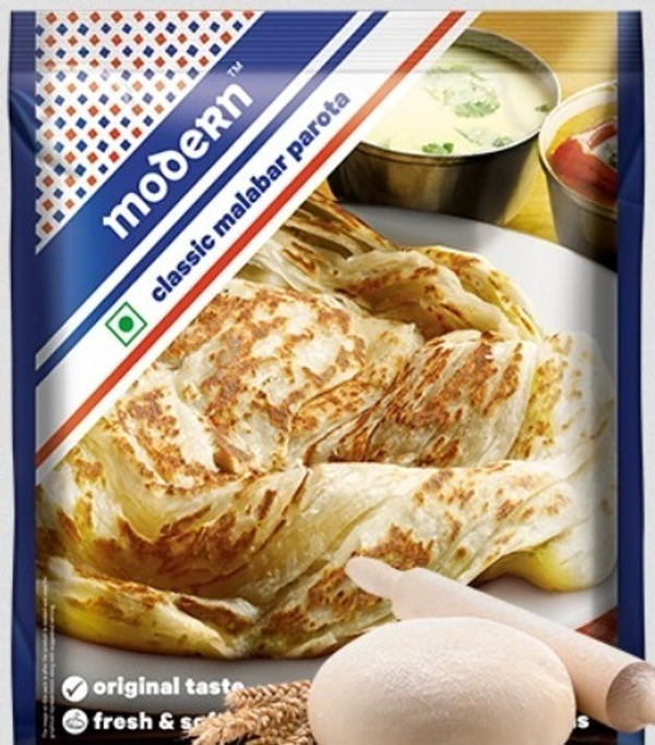 Modern Classic Malabar 5 Half Cooked Parota, 350g - 350g