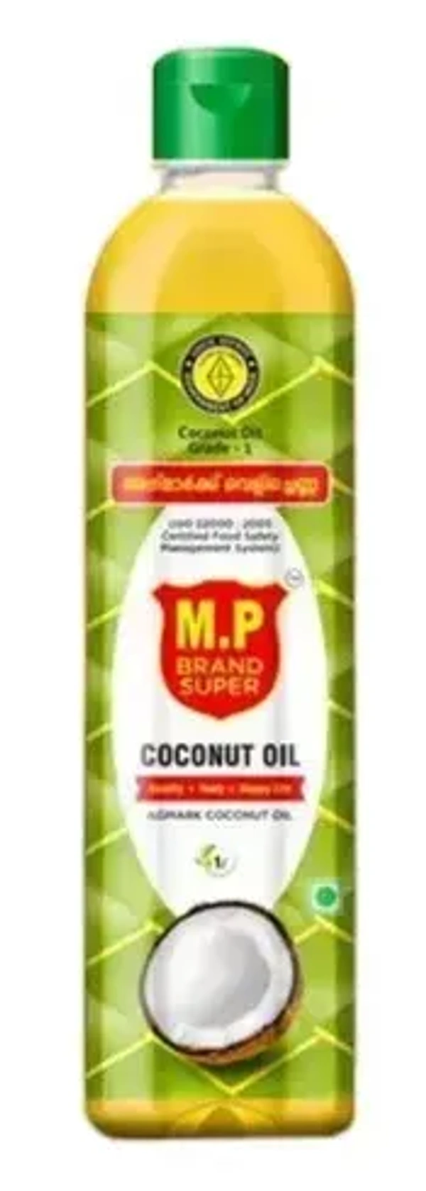 Mp MP Agmark Coconut Oil Bottle, 1 ltr - 1Ltr
