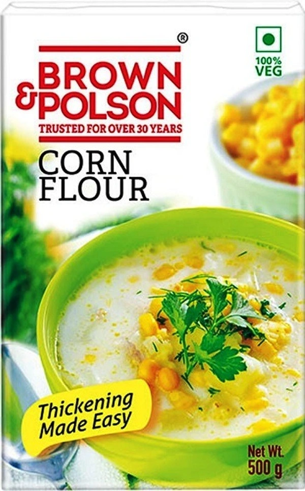 Brown & Polson Corn Starch - Thickening Made Easy , 500 g - 500g