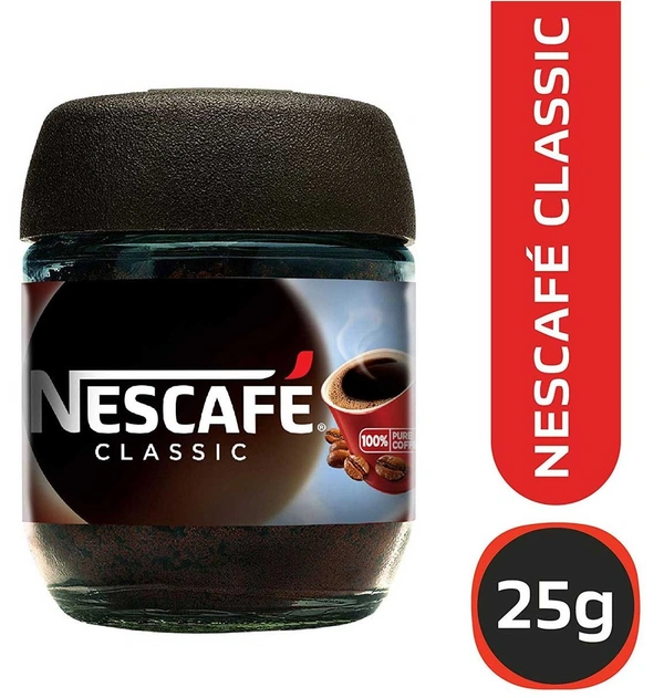 Nescafe Classic Coffee, 25gm Dawn Jar - 25g