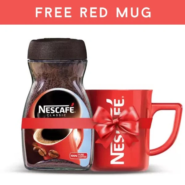 Nescafe Classic Coffee, 100g (Get a Red Mug Free) - 100g