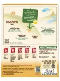 Nestle Cerelac Wheat Honey Dates From 10 To 12 Months Carton, 300g - 300g