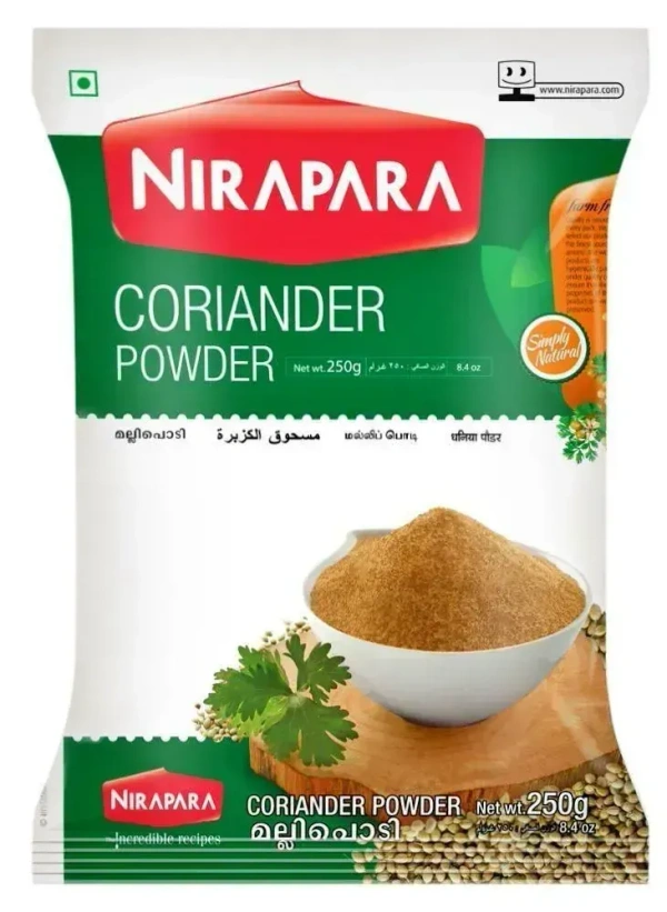 Nirapara Coriander Powder Pouch, 250g - 250g
