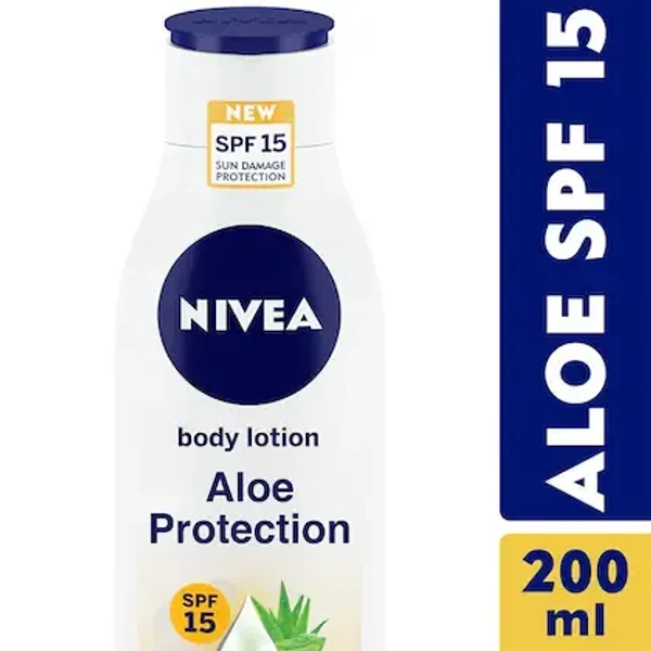 Nivea Body Lotion Aloe Protection All Skin, 200ml - 200ml