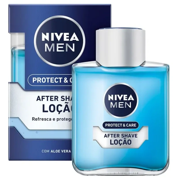 Nivea Men After Shave Lotion Protect Care Aloe Vera, 100ml - 100ml