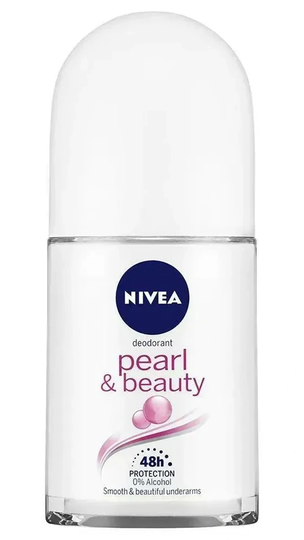 Nivea Pearl Beauty Deodorant Roll On, 25ml - 25ml