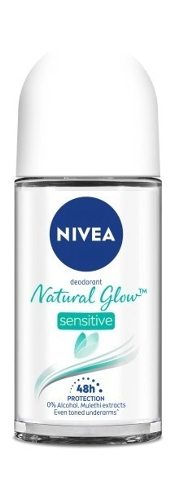 Nivea Whitening Sensitive Roll On, 25 ml - 25 ml