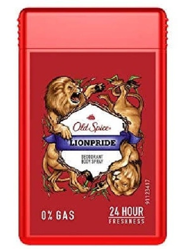 Old Spice Deodorant Pocket Body Spray Lion Pride, 17 ml - 17 ml