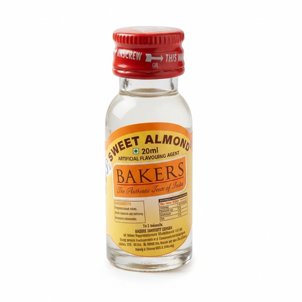 Bakers Sweet Almond Artificial Flavouring Agent, 100ml - 100ml