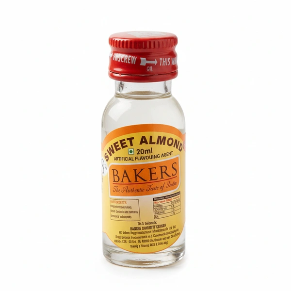 Bakers Sweet Almond Artificial Flavouring Agent 20ml - 20ml