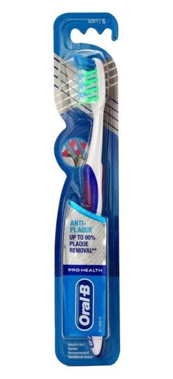 Oral-B Pro-Health Anti-Plaque Soft Tooth Brush, 1 pcs - 1 pcs
