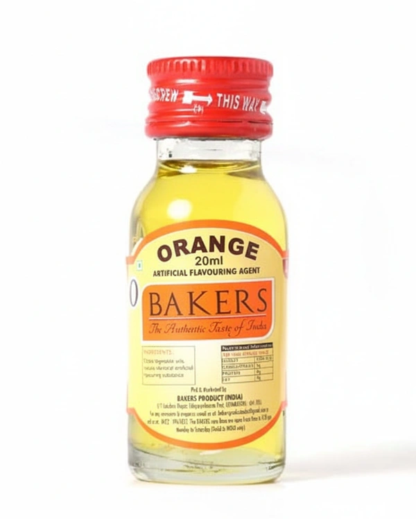 Bakers Orange Artificial Flavouring Agent, 100ml - 100ml