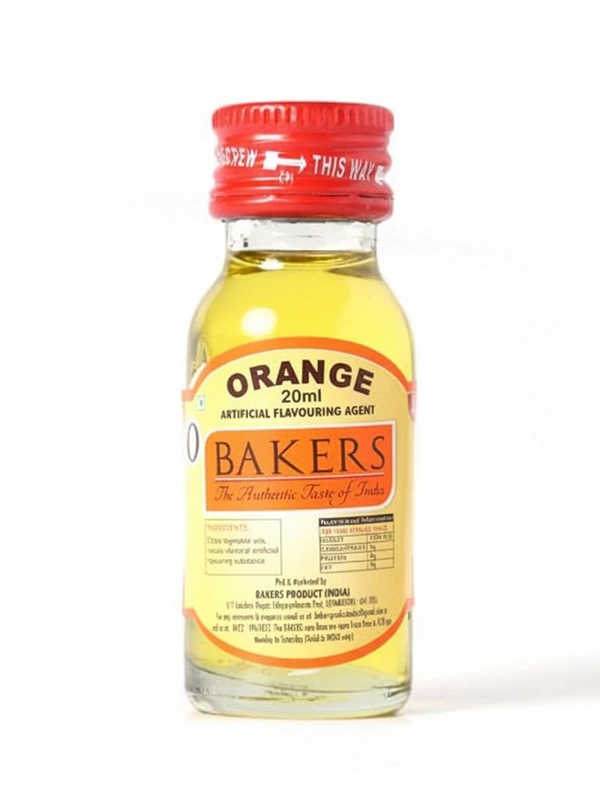 Bakers Orange Artificial Flavouring Agent, 20ml - 20ml