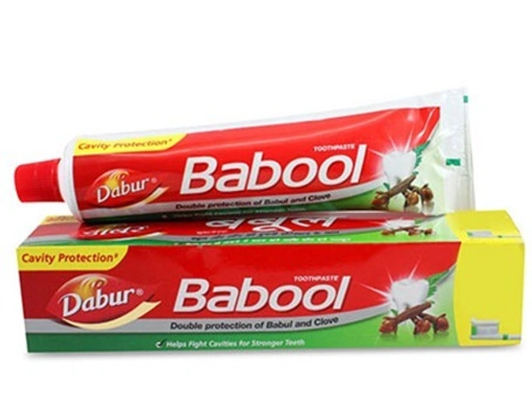 Dabur Babool Toothpaste Double Protection, 40g - 40g