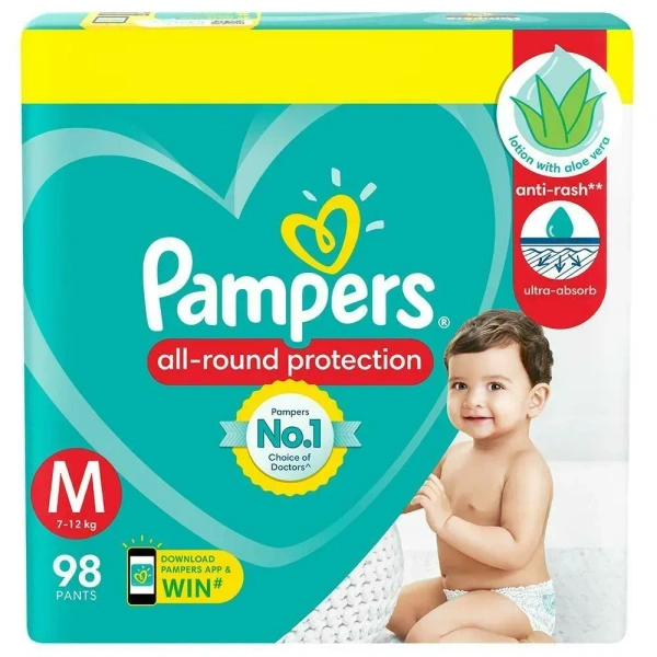 Pampers All-Round Protection Medium, 98 Pants