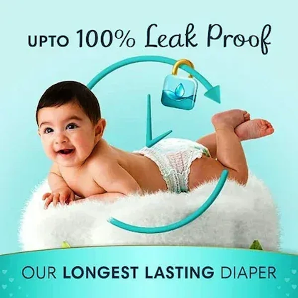 Pampers New Diapers Pants (44 Nos), 44 pants