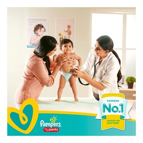 Pampers Diaper Pants Medium (14 pants), 14 pants