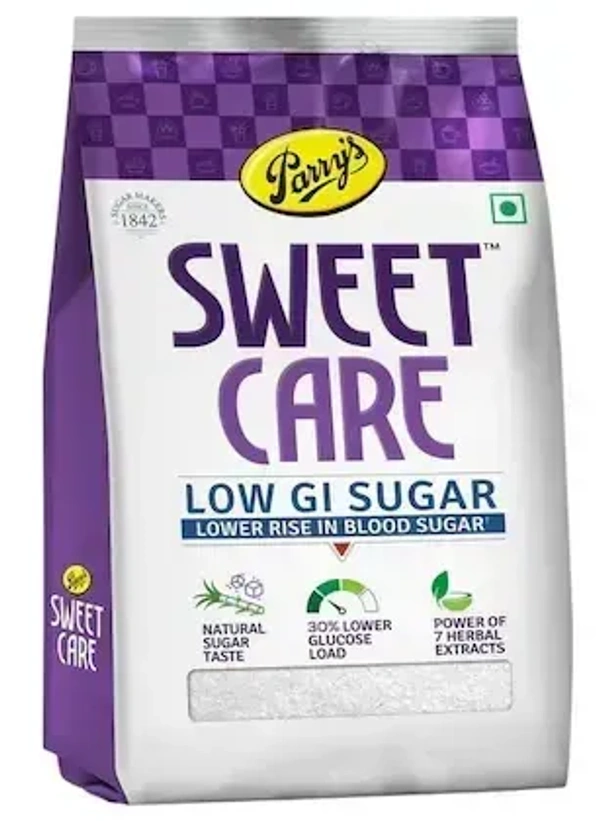 Parry's Sweet Care Low Gi Sugar Pouch, 500g - 500g