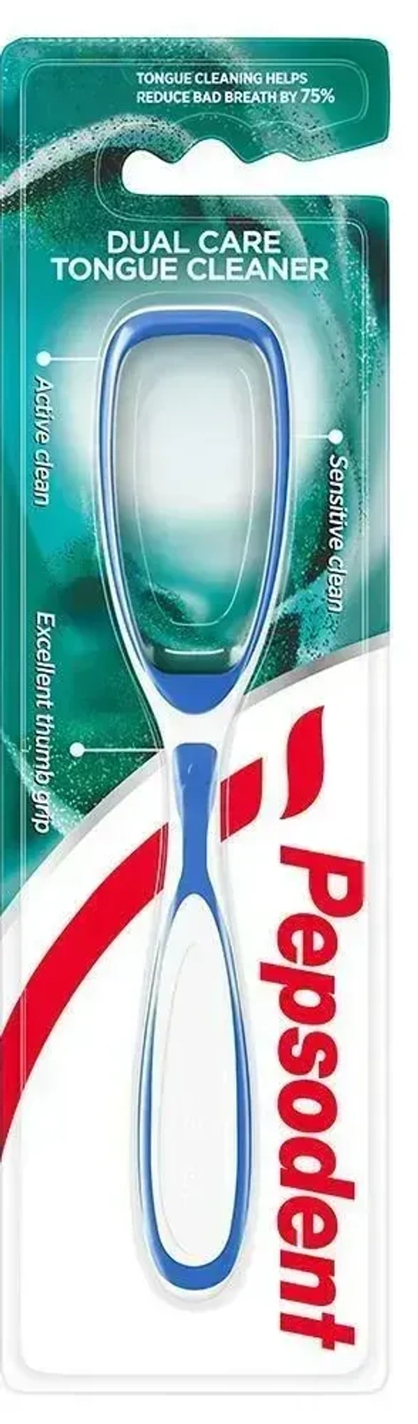 Pepsodent Tongue Cleaner Dual Care, 1 pcs - 1 pcs