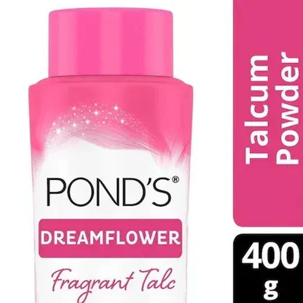 Pond's Dream Flower Fragrant Talcum Powder, 400g - 400g