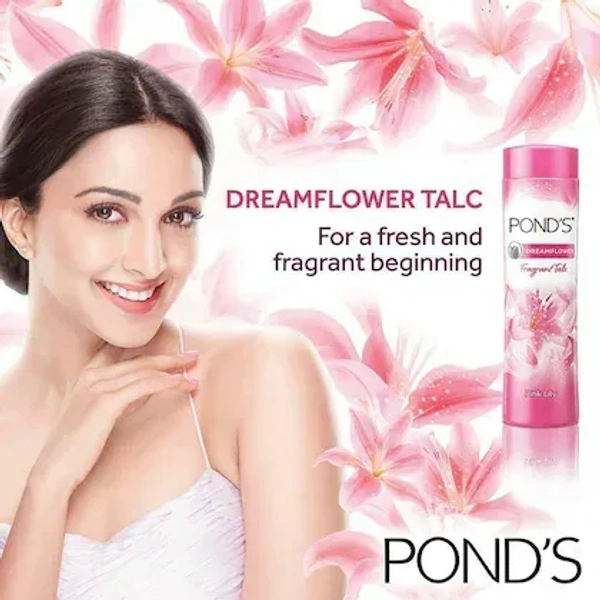 Pond's Dream Flower Fragrant Talcum Powder, 400g - 400g