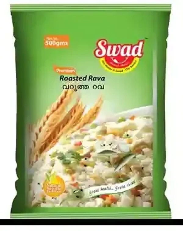 Swad Premium Roasted Rava, 1 kg - 1 kg