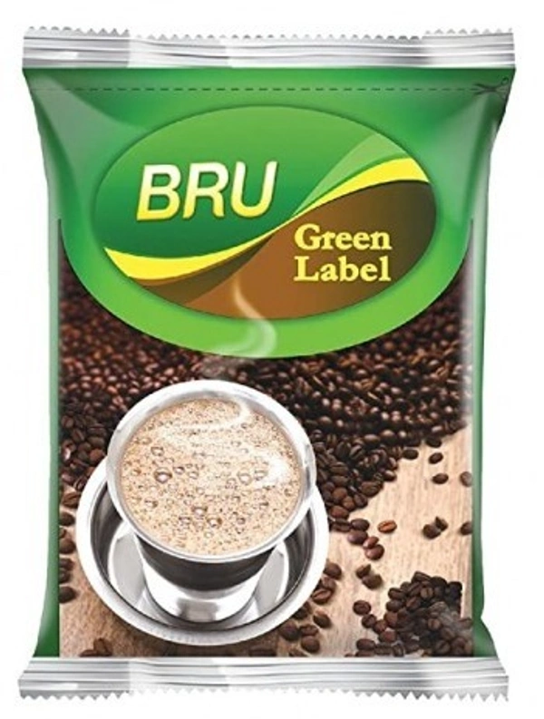 Bru Green Label  Coffee Powder, 50g Pouch - 50g