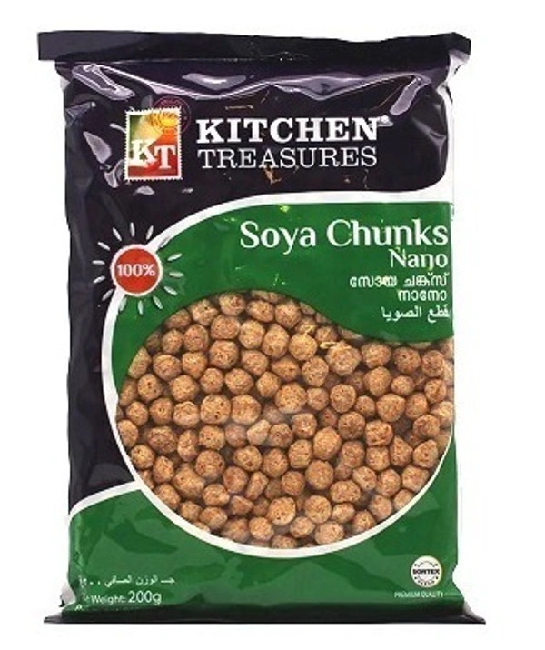 Kitchen Treasures Soya Chunks, 200g - 200g