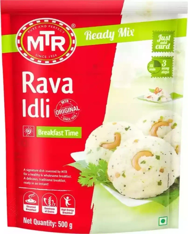 MTR Instant Rava Idly Mix 500g - 500g